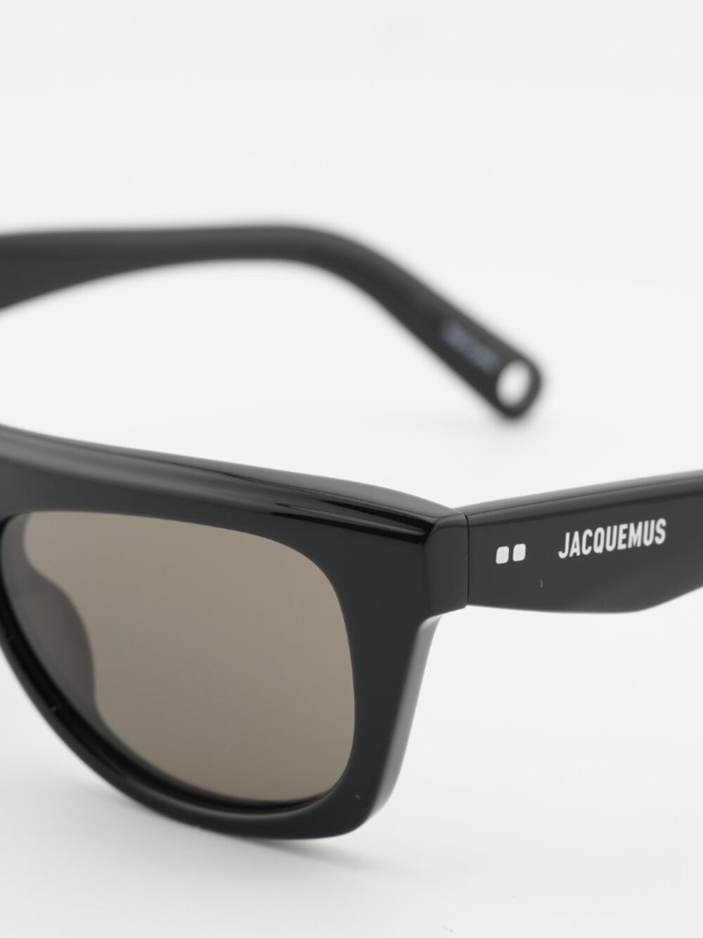 Jacquemus PINA JAC/58 C1 Sunglasses Black Cat Eye Frame, Grey Lenses - Picture 4 of 10